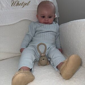 Infant Tan Moccasins